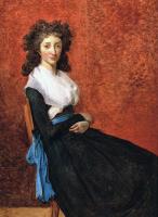 David, Jacques-Louis - Portrait of Louise Trudaine
